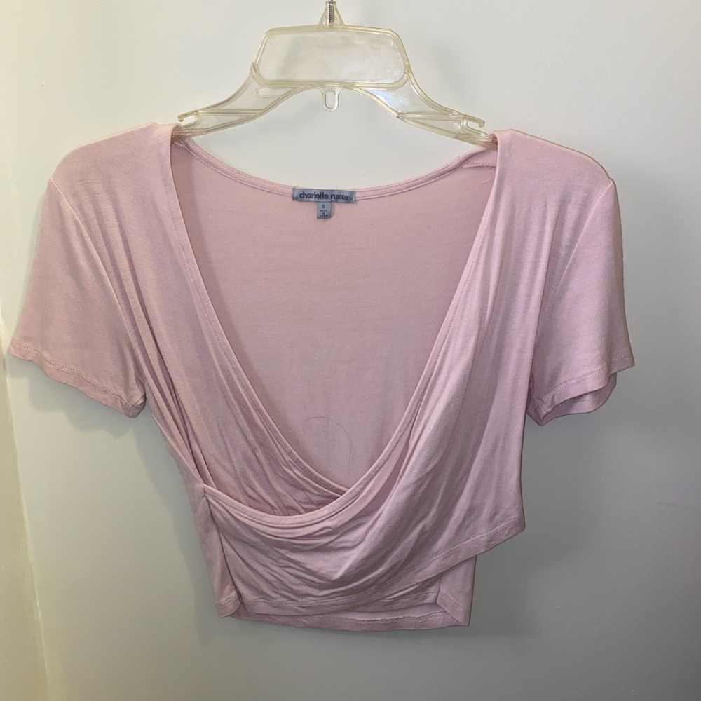 Charlotte Russe small crop top